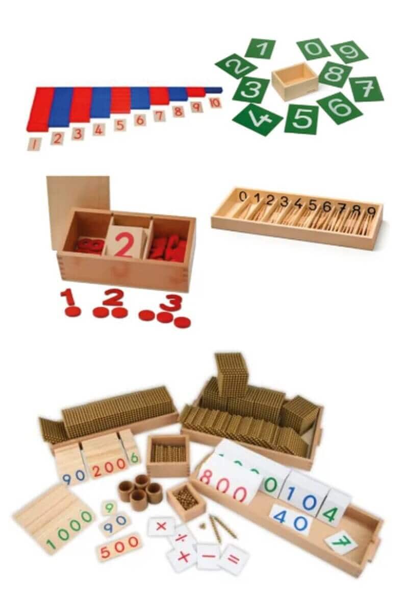 Montessori Mathematikmaterial